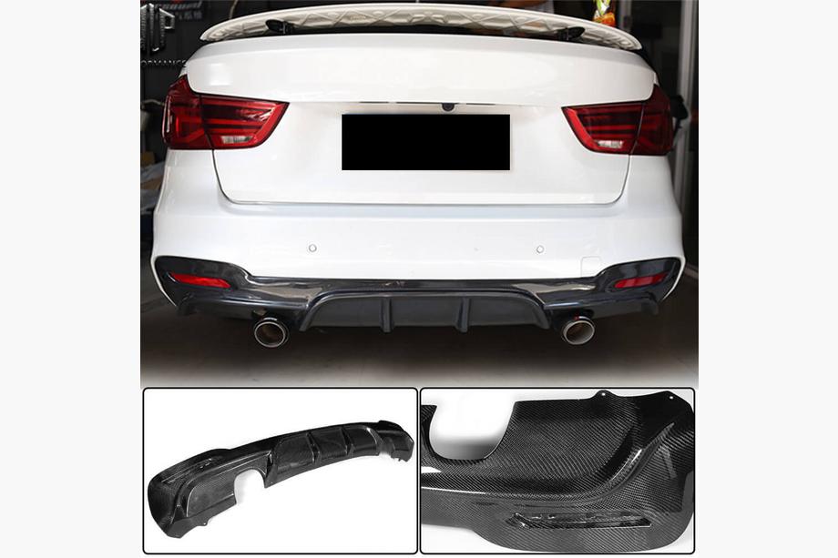 BMW 3-serie F34 2013–2020 Bagkofangerdiffuser V2 (til M-Sport, kulfiber) Foto 2