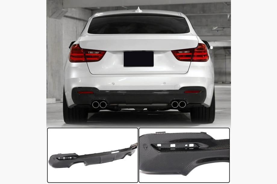 BMW 3-serie F34 2013–2020 Bagkofangerdiffuser V3 (til M-Sport, carbon) Image