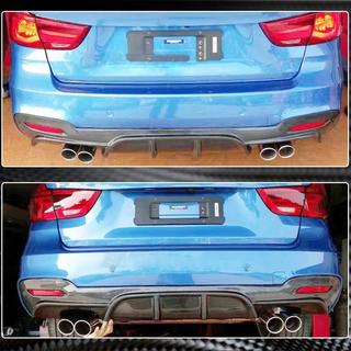 Bagkofangerdiffuser V4 (til M-Sport, carbon) BMW 3-serie F34 2013–2020 foto 4