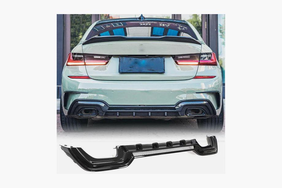BMW 3-serie G20/G21 2018– Bagkofanger-diffuser FRP V3 (2019-2021, M-Sport) Image