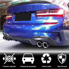 BMW 3-serie G20/G21 2018– Bagkofanger-diffuser V7 (til M-Sport 2018-2022, kulfiber) foto 2