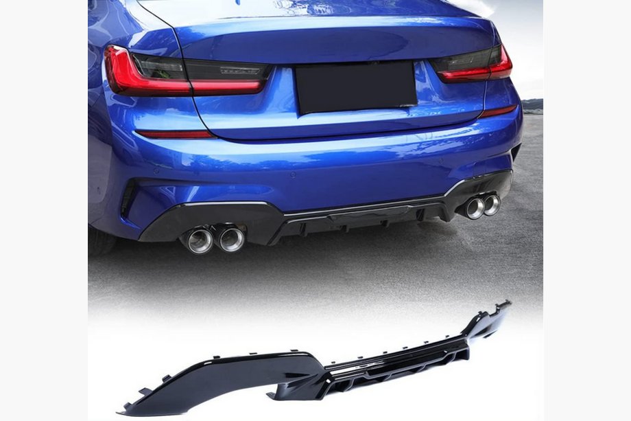 BMW 3-serie G20/G21 2018– Bagkofangerdiffuser FRP V2 (2022+, M-Sport) Foto 1