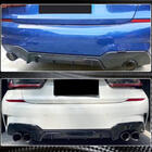 BMW 3-serie G20/G21 2018– V4 bagkofanger-diffuser (til M-Sport 2018-2022, Carbon) foto 3
