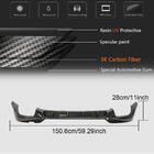 BMW 3-serie G20/G21 2018– V4 bagkofanger-diffuser (til M-Sport 2018-2022, Carbon) foto 5
