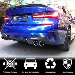 V4 bagkofanger-diffuser (til M-Sport 2018-2022, Carbon) BMW 3-serie G20/G21 2018– foto 2