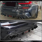 BMW 3-serie G20/G21 2018– Bagkofanger-diffuser V6 (til M-Sport 2018-2022, carbon) foto 6