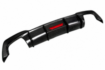 BMW 3-serie G20/G21 2018– Bagkofanger-diffuser V6 (til M-Sport 2018-2022, carbon) foto 2
