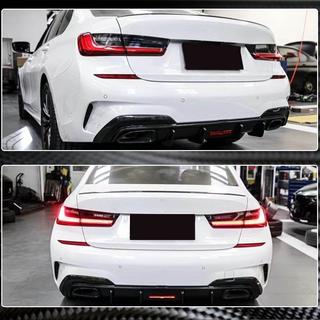 Bagkofanger-diffuser V6 (til M-Sport 2018-2022, carbon) BMW 3-serie G20/G21 2018– foto 3