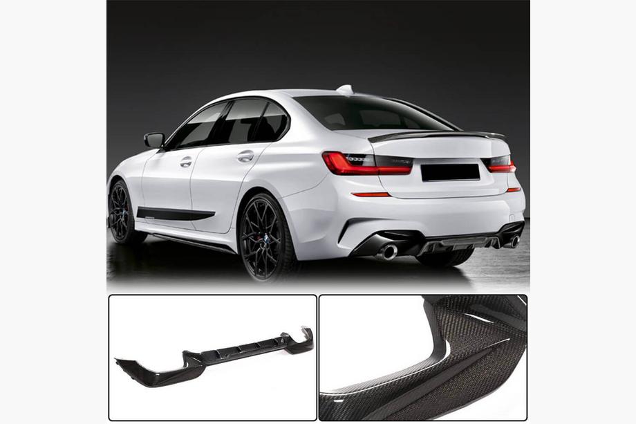 BMW 3-serie G20/G21 2018– Bagkofangerdiffuser (til M340i 2018-2022, karbon) Image