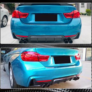 Bagkofangerdiffuser V1 (til M-Sport, carbon) BMW 4-serie F32/F33/F36 2012–2020 foto 4