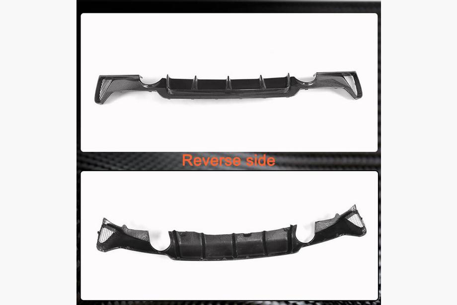 BMW 4-serie F32/F33/F36 2012–2020 Bagkofangerdiffuser V4 (til M-Sport, carbon) Foto 7