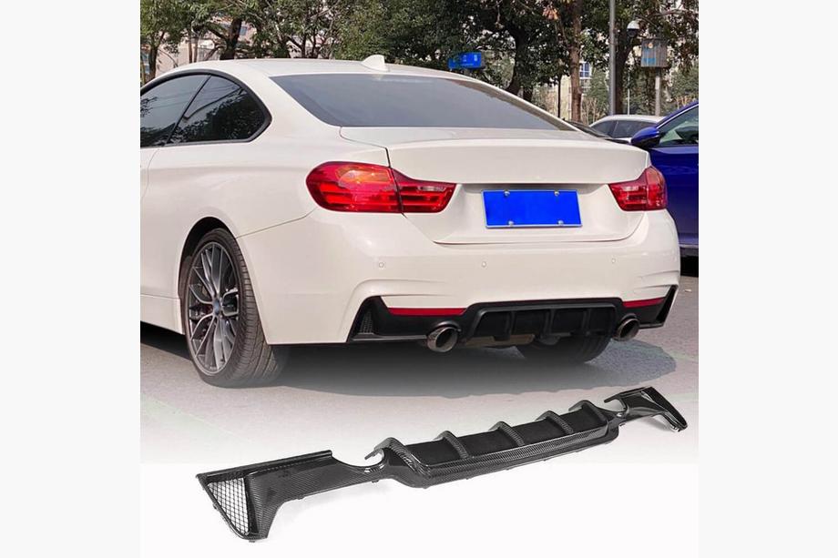 BMW 4-serie F32/F33/F36 2012–2020 Bagkofangerdiffuser V3 (til M-Sport, carbon) Image