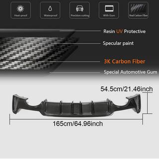 Bagkofanger-diffuser V7 (til M-Sport, carbon) BMW 4-serie F32/F33/F36 2012–2020 foto 4