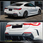 BMW 4-serie G22/23/26 2020– Bagkofangerdiffuser V2 (til G22/G23 M-Sport, carbon) foto 4
