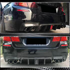 BMW 5-serie F10/F11 2010–2016 Bagkofanger-diffuser V2 (til F10 M-Sport, kulfiber) foto 5