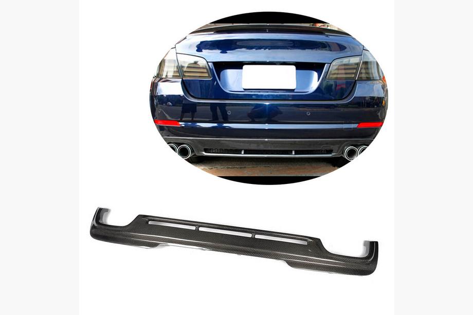 BMW 5-serie F10/F11 2010–2016 Bagkofanger-diffuser V4 (til F10 M-Sport, carbon) Image