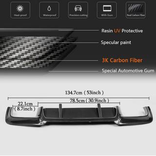 Bagkofangerdiffuser V1 (til F10 M5, carbon) BMW 5-serie F10/F11 2010–2016 foto 3