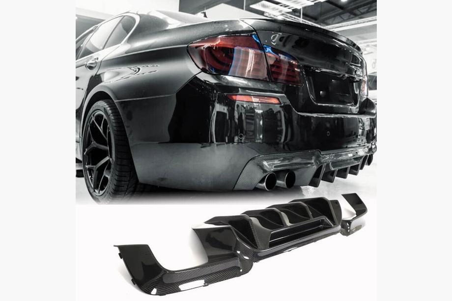 BMW 5-serie F10/F11 2010–2016 Bagkofangerdiffuser V3 (til F10 M5, carbon) Image