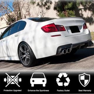 Bagkofanger-diffuser V4 (til F10 M5, kulfiber) BMW 5-serie F10/F11 2010–2016 foto 2