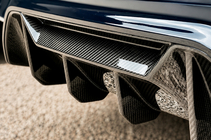BMW 5-serie G30/G31 2017–2023 Bagkofanger-diffuser V1 (til M5 F90, carbon) foto 4
