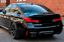 BMW 5-serie G30/G31 2017–2023 Bagkofanger-diffuser V1 (til M5 F90, carbon) foto 1