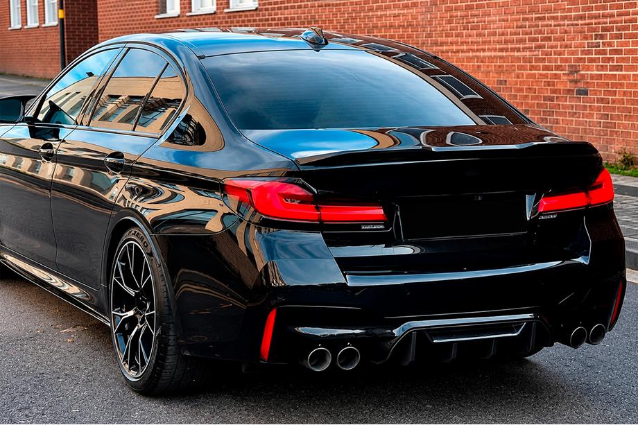 BMW 5-serie G30/G31 2017–2023 Bagkofanger-diffuser V1 (til M5 F90, carbon) Image