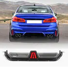 BMW 5-serie G30/G31 2017–2023 Bagkofanger-diffuser V2 (til M5 F90, carbon) foto 1