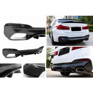 Bagkofangerdiffuser V4 (til M-Sport/M5 F90, carbon) BMW 5-serie G30/G31 2017–2023 foto 1