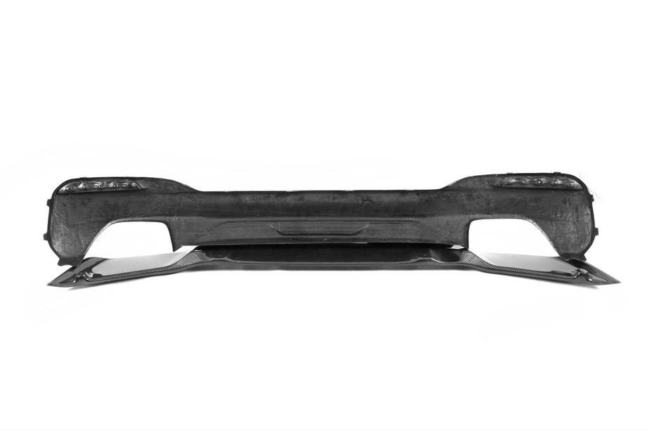BMW 5-serie G30/G31 2017–2023 Bagkofangerdiffuser V4 (til M-Sport/M5 F90, carbon) Foto 11