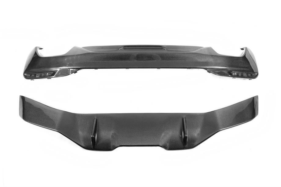 BMW 5-serie G30/G31 2017–2023 Bagkofangerdiffuser V4 (til M-Sport/M5 F90, carbon) Foto 13