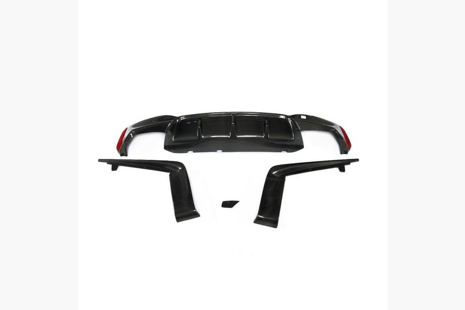BMW 5-serie G30/G31 2017–2023 Bagkofanger-diffuser V5 (til M-Sport/M5 F90, kulfiber) Image