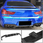 BMW 6-serie F12/F13/F06 2011–2018 Kulfiber bagkofangerdiffuser V2 (M-Sport) foto 1
