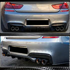 BMW 6-serie F12/F13/F06 2011–2018 Kulfiber bagkofangerdiffuser V2 (M-Sport) foto 3