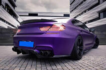 BMW 6-serie F12/F13/F06 2011–2018 Bagkofanger-diffuser V1 (til M6, carbon) foto 12