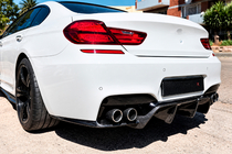 BMW 6-serie F12/F13/F06 2011–2018 Bagkofanger-diffuser V1 (til M6, carbon) foto 1