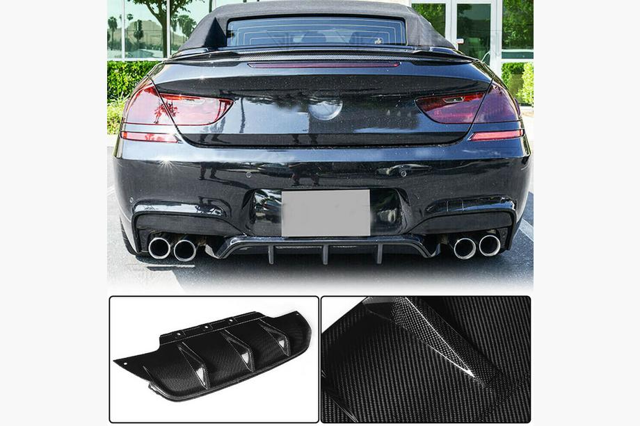 BMW 6-serie F12/F13/F06 2011–2018 Bagkofanger-diffuser V2 (til M6, carbon) Foto 1