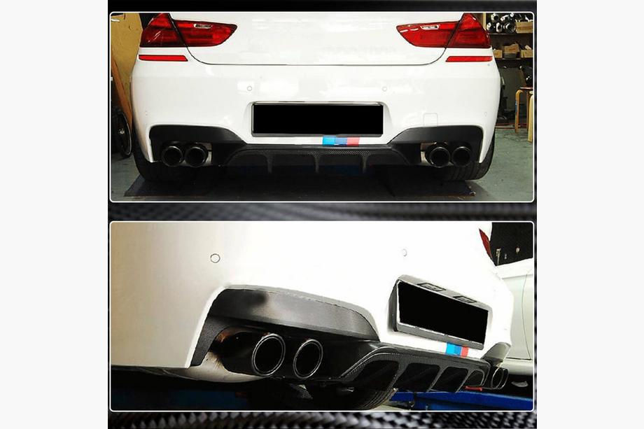 BMW 6-serie F12/F13/F06 2011–2018 Bagkofanger-diffuser V2 (til M6, carbon) Foto 3