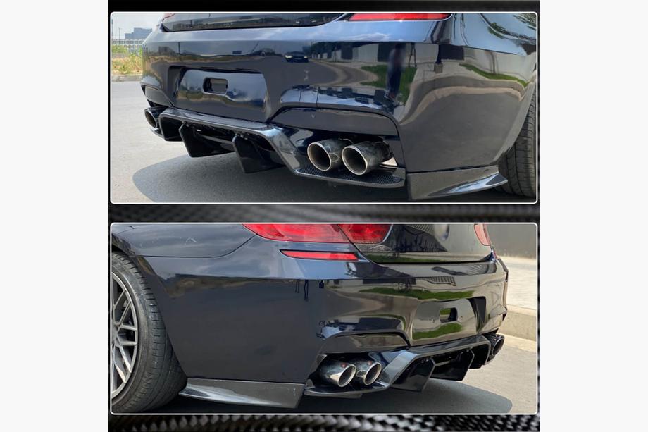 BMW 6-serie F12/F13/F06 2011–2018 Bagkofangerdiffuser V3 (til M6, carbon) Foto 4