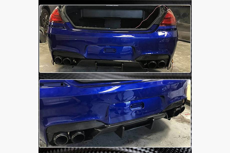 BMW 6-serie F12/F13/F06 2011–2018 Bagkofangerdiffuser FRP V6 (til M6) Foto 5