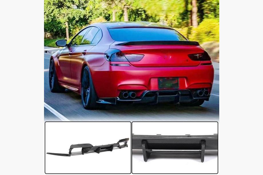 BMW 6-serie F12/F13/F06 2011–2018 Bagkofanger-diffuser FRP V7 (til M6) Image