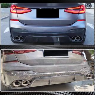 Bagkofanger-diffuser V1 (til M-Sport 2017-2020, Carbon) BMW 6-serie G32 2017– foto 4