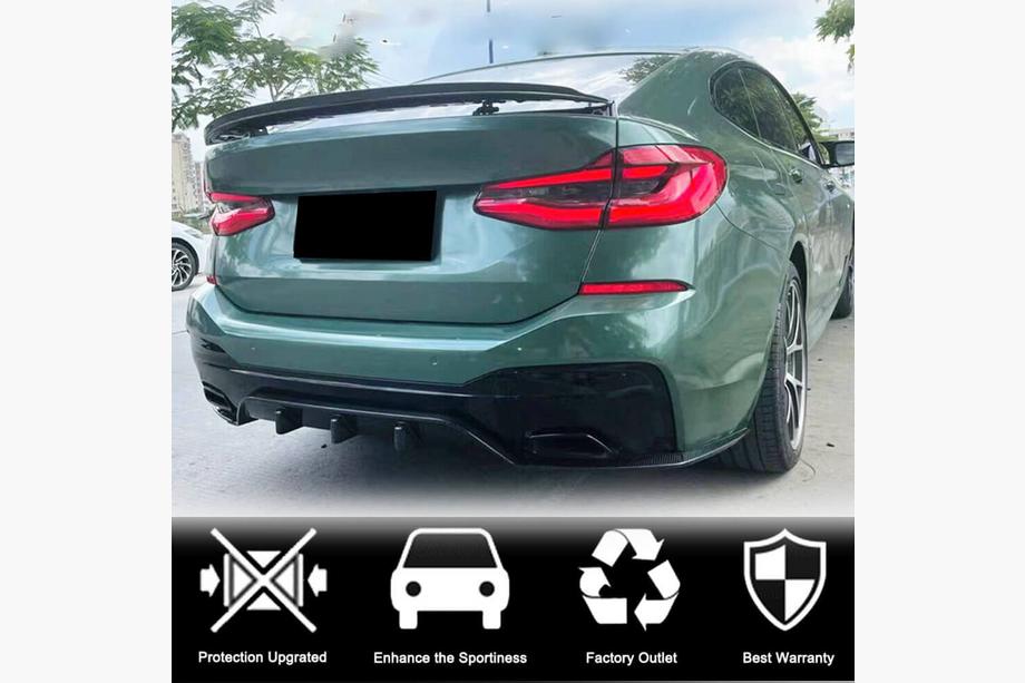 BMW 6-serie G32 2017– Bagkofanger-diffuser V2 (til M-Sport 2017-2020, carbon) Foto 3