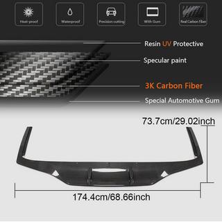 Bagkofanger-diffuser i carbon (til M-Sport 2019-2022, carbon) BMW 7-serie G11/G12 2015–2022 foto 4