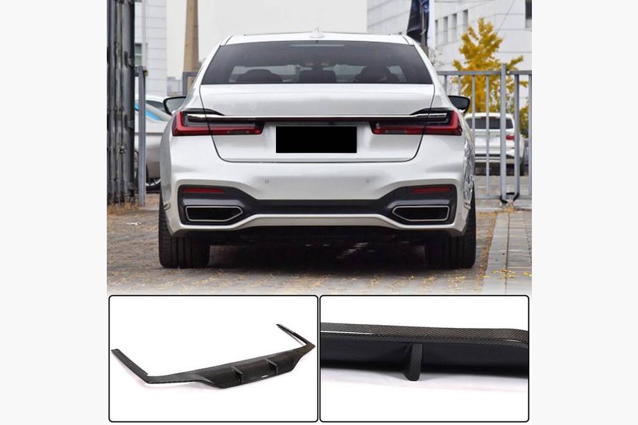 BMW 7-serie G11/G12 2015–2022 Bagkofanger-diffuser i carbon (til M-Sport 2019-2022, carbon) Image