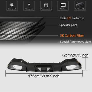 Bagkofanger-diffuser V1 (til G14/G15 M-Sport, carbon) BMW 8-serie G14/G15/G16 2018– foto 4