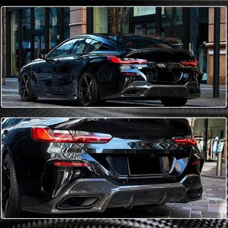 Bagkofanger-diffuser V2 (til G16 M-Sport, carbon) BMW 8-serie G14/G15/G16 2018– foto 4