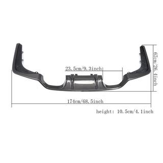Bagkofanger-diffuser V2 (til F80, carbon) BMW 3-serie F30/F31 2012–2019 foto 2