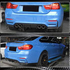 BMW 3-serie F30/F31 2012–2019 V5 bagkofanger-diffuser (til F80, carbon) foto 5