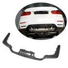 BMW 3-serie F30/F31 2012–2019 Bagkofanger-diffuser V3 (til F80, carbon) foto 2