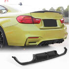 BMW 3-serie F30/F31 2012–2019 Bageste kofangerdiffuser V8 (til F80, carbon) foto 2